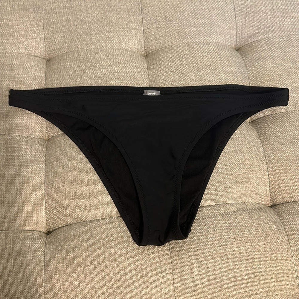 black aerie bikini bottoms